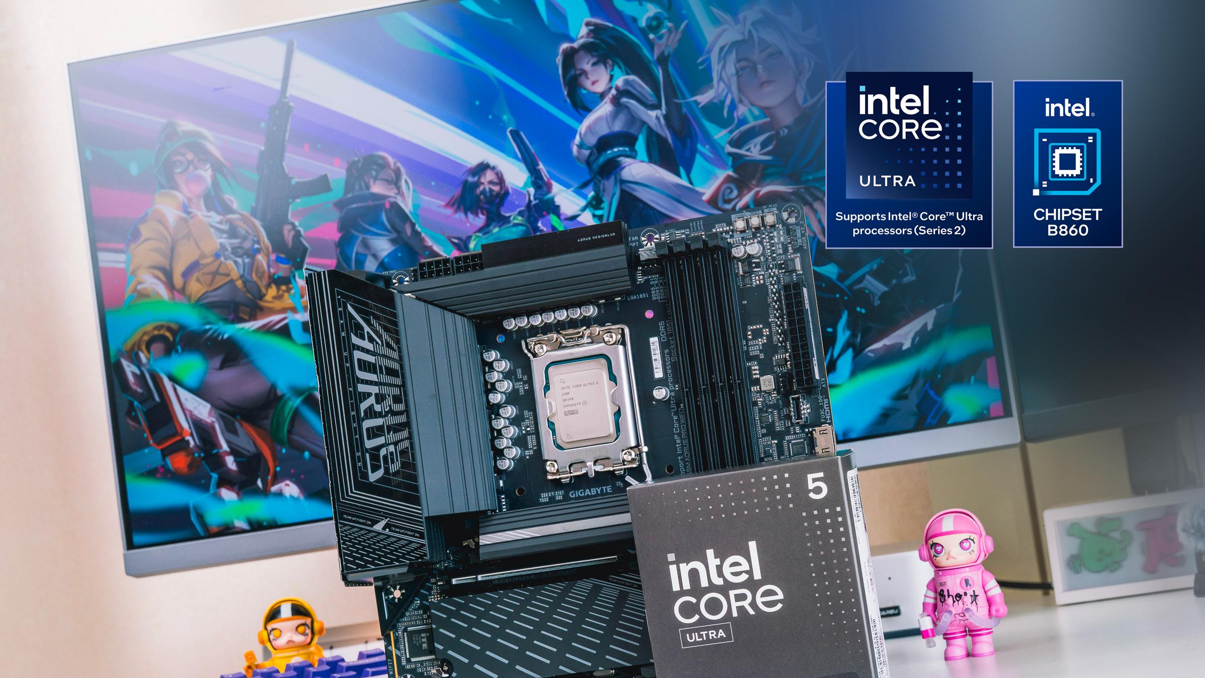 低耗高能千元神U：Ultra5 230F真香！ 技嘉B860M电竞雕主板评测