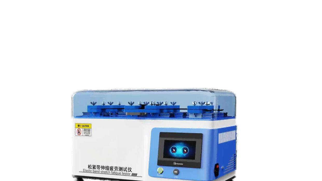 HT-F1020 松紧带伸缩疲劳测试仪/肩带吊带弹力带疲劳拉力试验机  操作简单