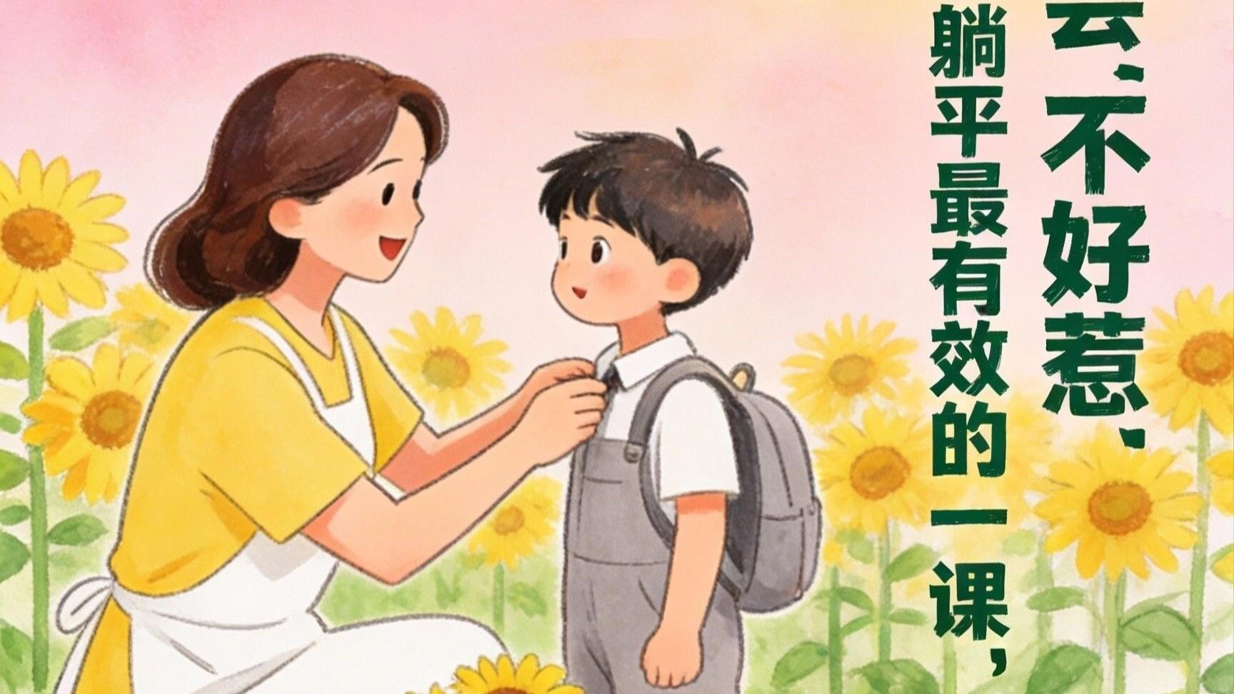 妈妈学会“不好惹”，是治好孩子躺平最有效的一课