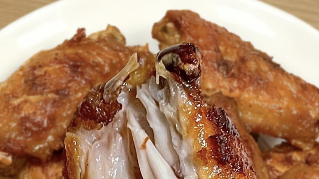 酥脆的香煎鸡翅