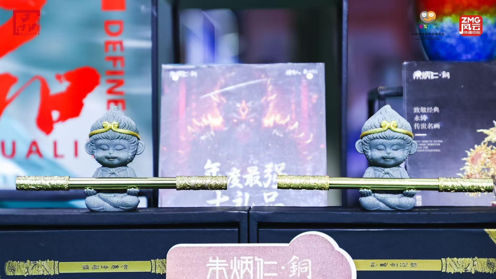 “朱炳仁·铜”携国礼级作品登陆第五届消博会 商务部副部长盛秋平两分钟“剁手”点赞