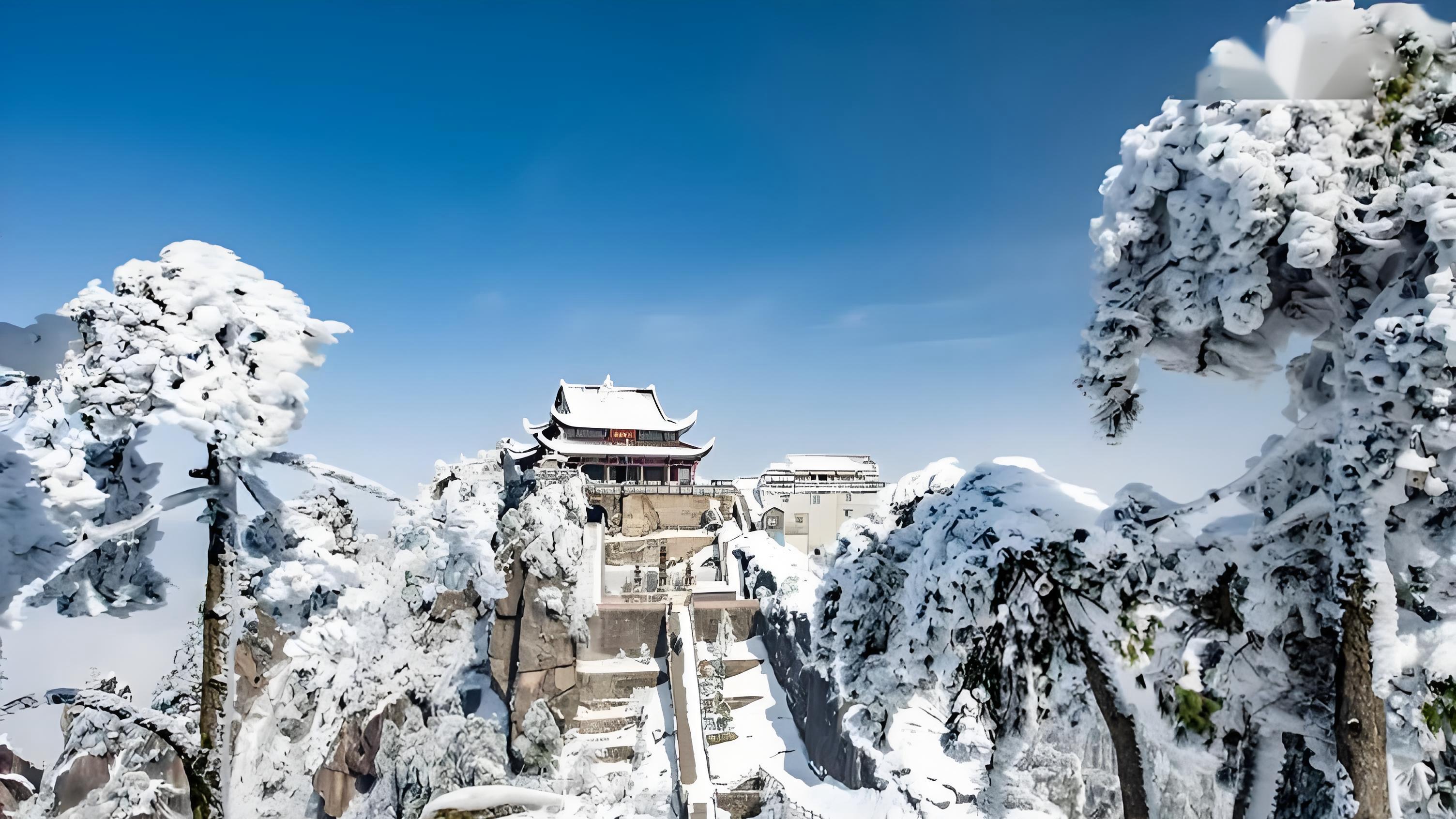 坐拥“云上仙宫”！追觅电视V3000用AI画质把老君山雪景“搬”进客厅