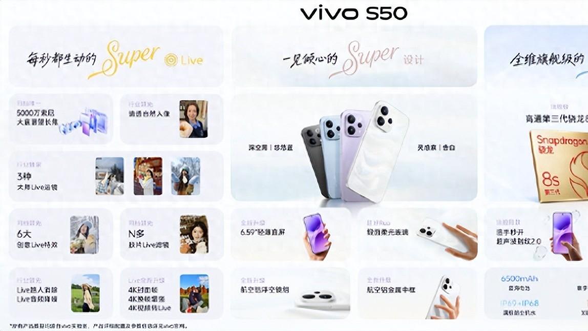 vivo S50系列开箱速递，设计、影像与体验的“超级”答卷