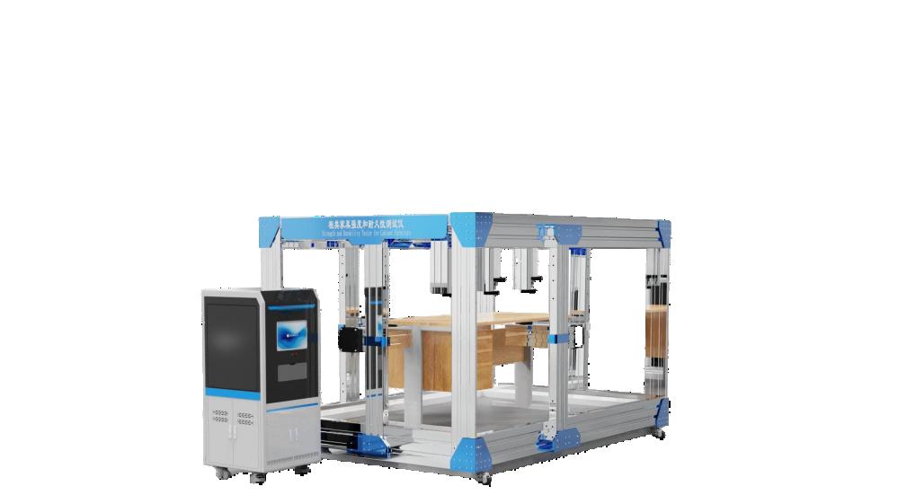 HT-JU003 柜子强度和耐久性测试仪/柜子综合性测试仪 GB/T 10357.5-2023 操作