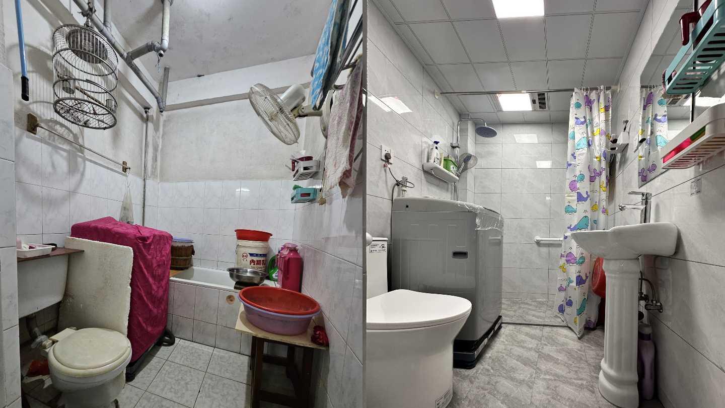 书桌台灯高低床 小屋焕新守护童年梦想