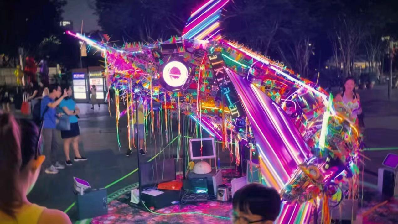 光影交织的岛屿诗篇：新加坡仲夏夜空艺术节