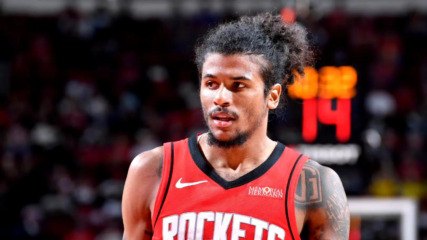 杰伦格林30+11+3，伊森10+13，阿门缺阵，火箭105-97领先老鹰