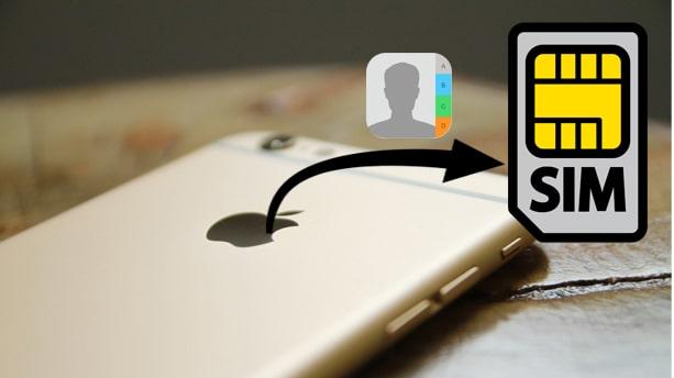 如何将iPhone联系人传输到SIM卡：4种可行的方法