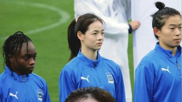 武汉女足挺进冠军杯第二轮，21岁美女后腰绝杀，身高161长相甜美