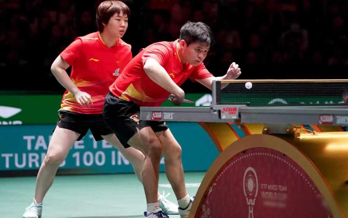 国乒8-0赢韩国，女双没上场，王曼昱练新招