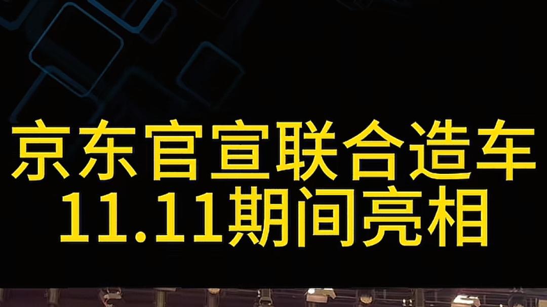 京东也开始造车了，有网友表示我要等王守义十三香汽车