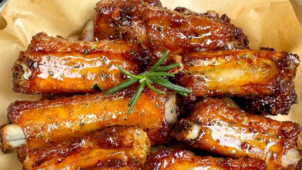 空气炸锅版蒜香排骨：小白也能秒变大厨！