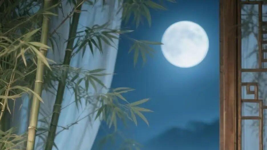 望江南 冬夜望月
