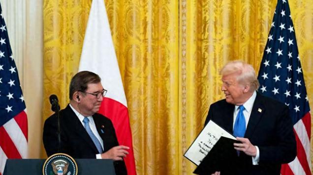 特朗普会见石破茂，对我国划下三条红线，谁知道被联合国摆一道