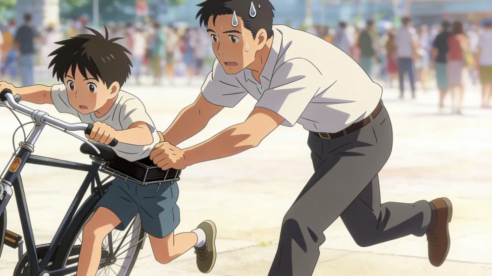 教育中最好的支持，有时是松开扶手