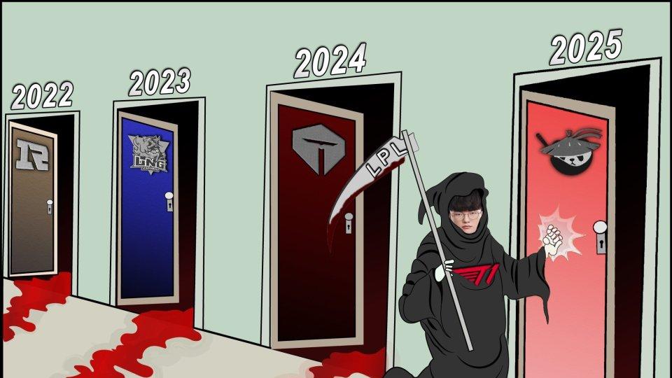 Faker保持对LPL不败！或将十三连胜！曾淘汰四次小虎！