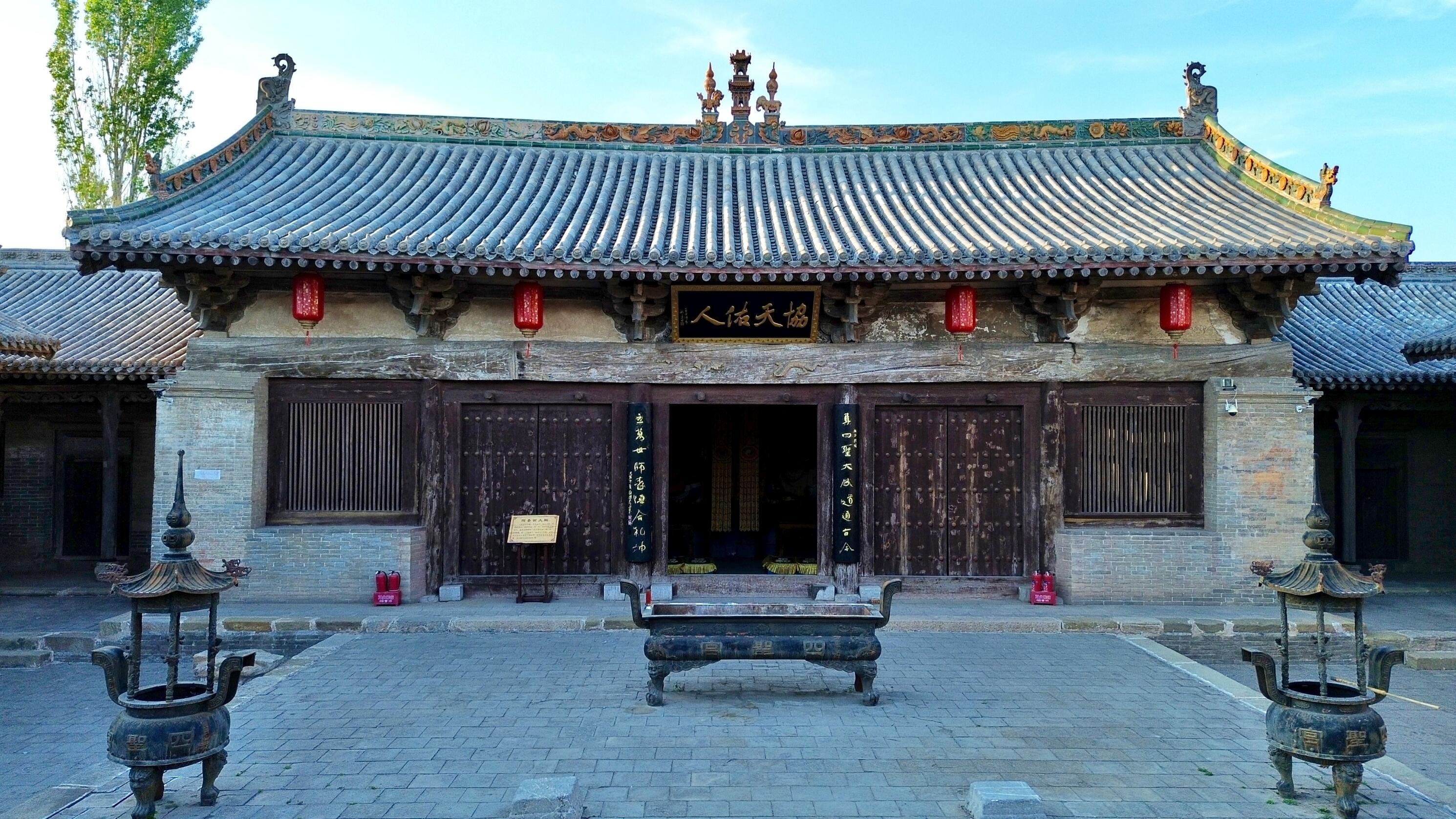 探秘国六古建，四圣共祀奇观，临汾元代戏台有多绝？