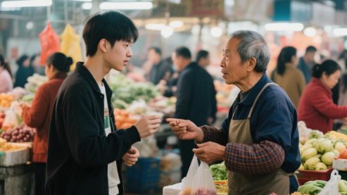 菜市场社会学：讨价还价背后的市井情感联结