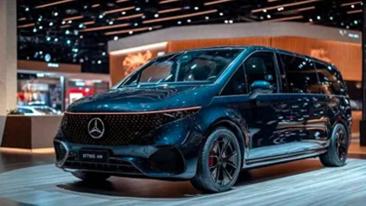 800伏打造！发力高端纯电MPV市场，全新纯电奔驰V级比腾势D9还大