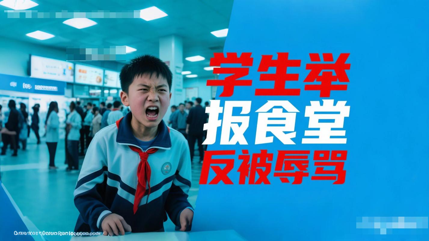 学生举报食堂有蛆反被辱骂