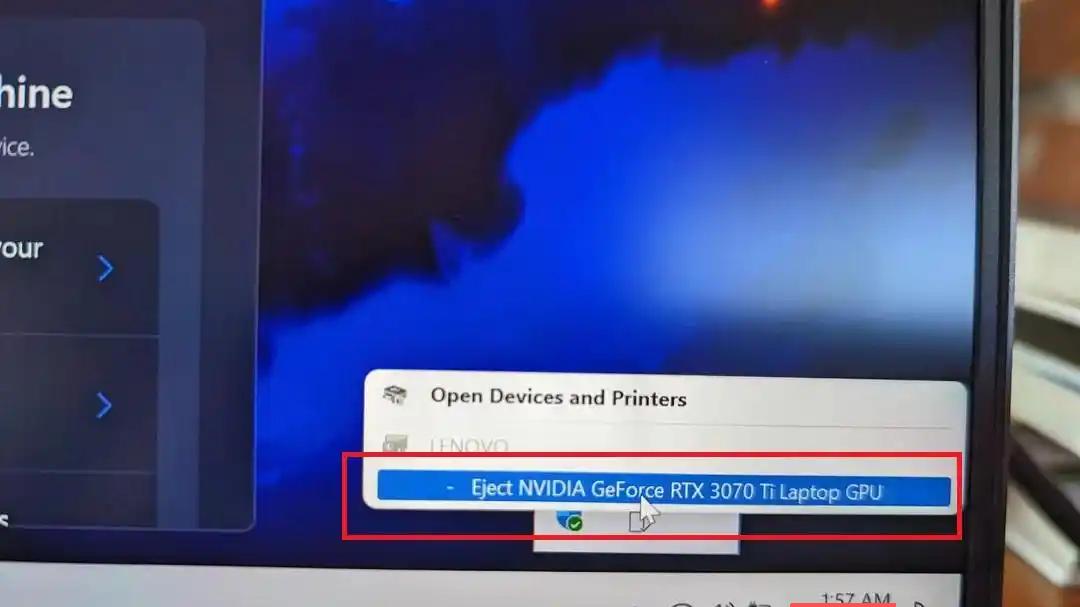 Windows 让“弹出显卡”，有人照做后续航大增