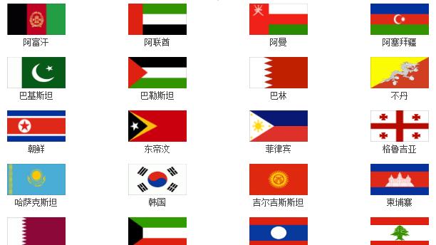 解码亚洲国旗密码：48国国旗设计背后的历史与精神图腾