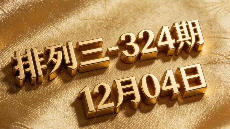 基于历史数据与近期趋势的排列三324期号码分析