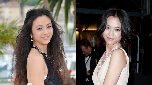 45岁汤唯与59岁刘嘉玲同框，昔日情敌变姐妹？