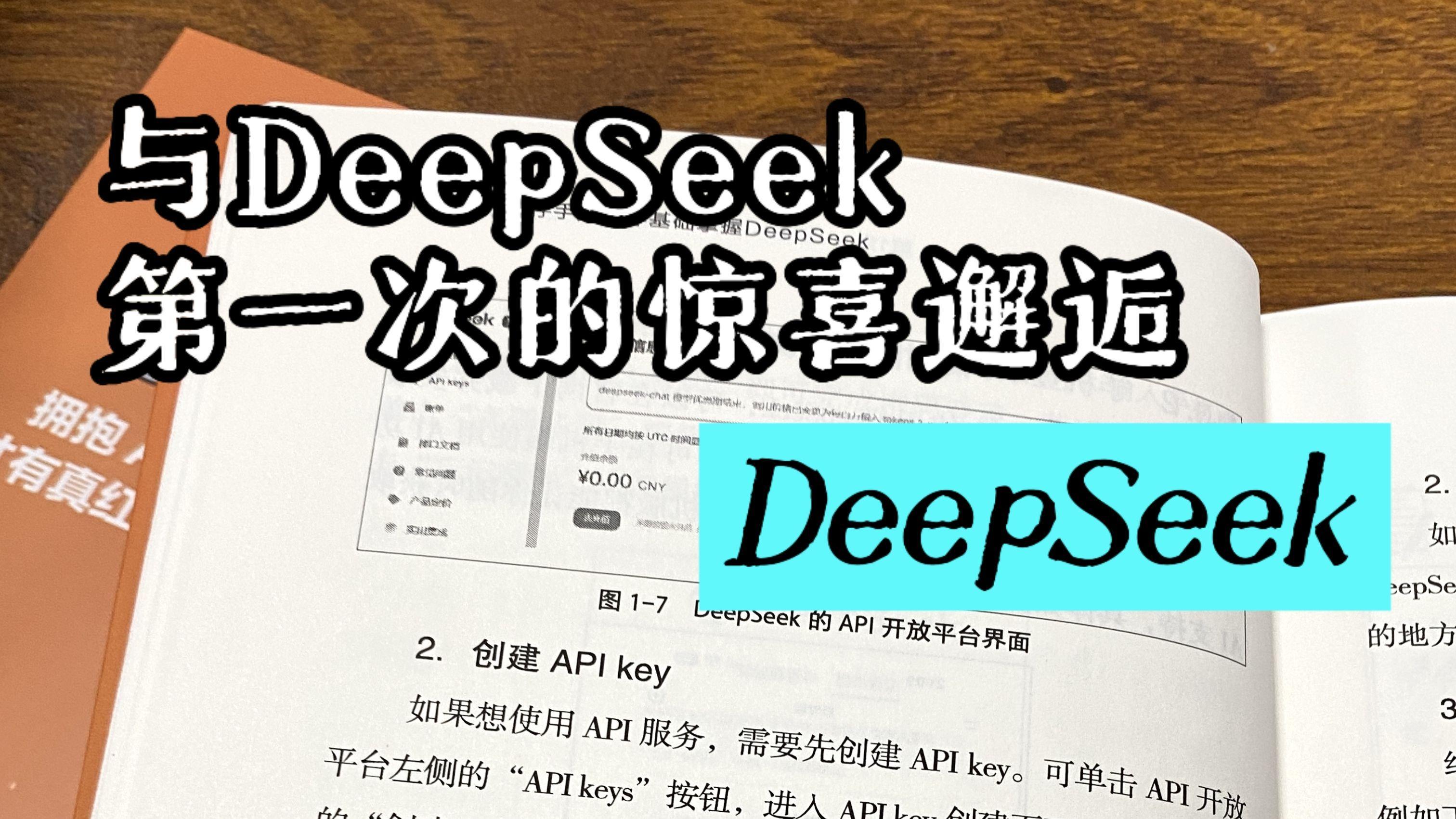 与DeepSeek第一次的惊喜邂逅-DeepSeek