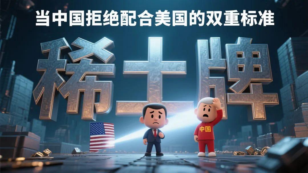 稀土牌：当中国拒绝配合美国的双重标准