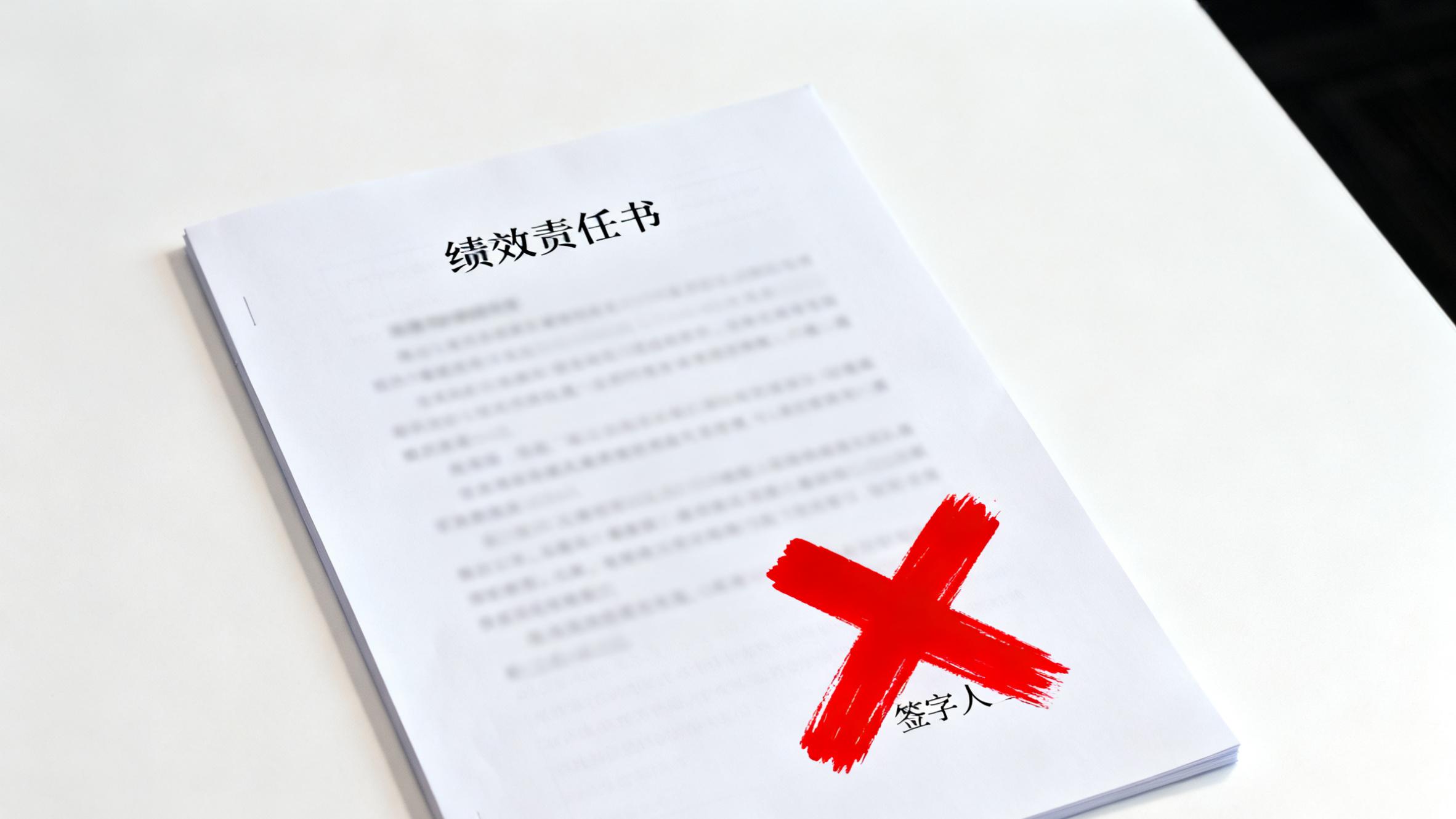 员工拒签绩效责任书，可以辞退吗？