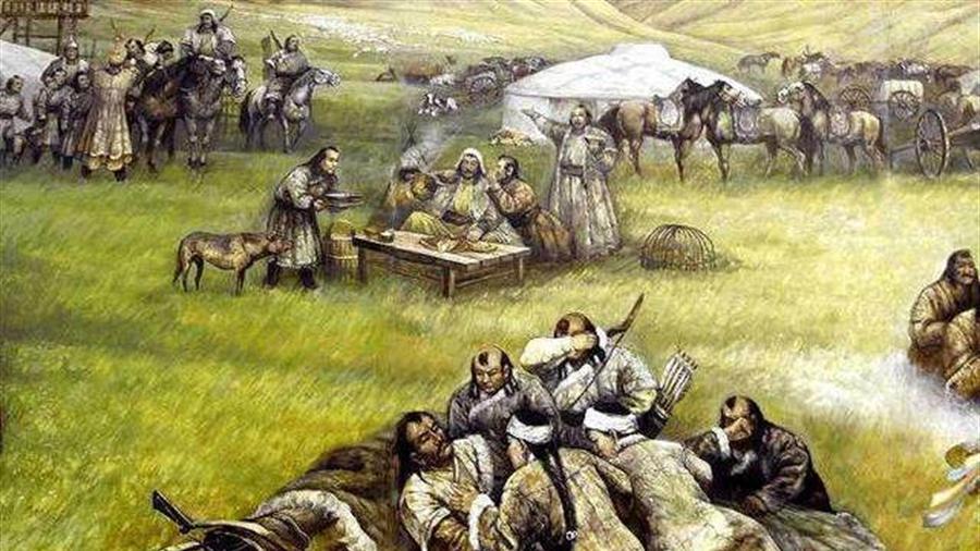 成吉思汗的三子，从灭金功臣变身暴君，凌辱4000少女后宴饮中猝死