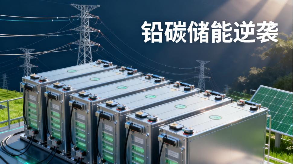 非锂路线的“逆袭”：国内最大电网侧铅碳储能项目投运的产业启示