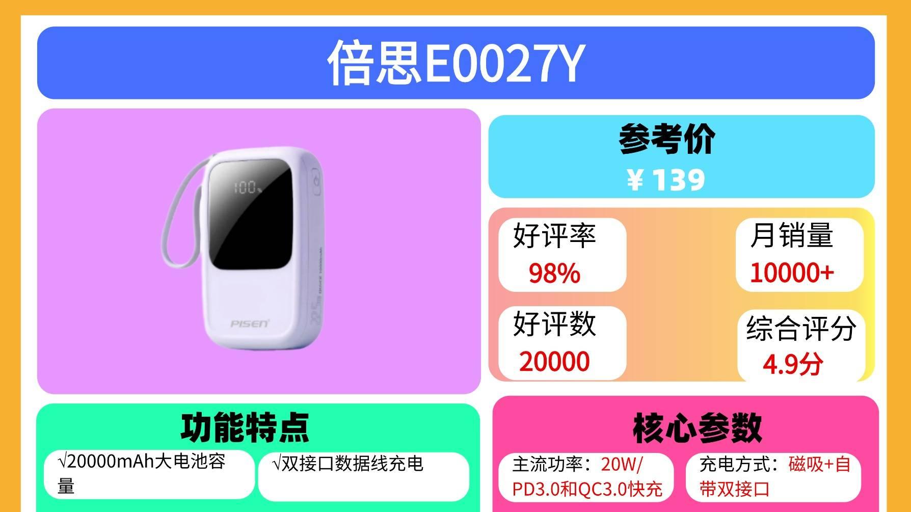 什么品牌的充电宝质量好而且便宜又好用？盘点十款质量好充电宝，快充充电宝推荐