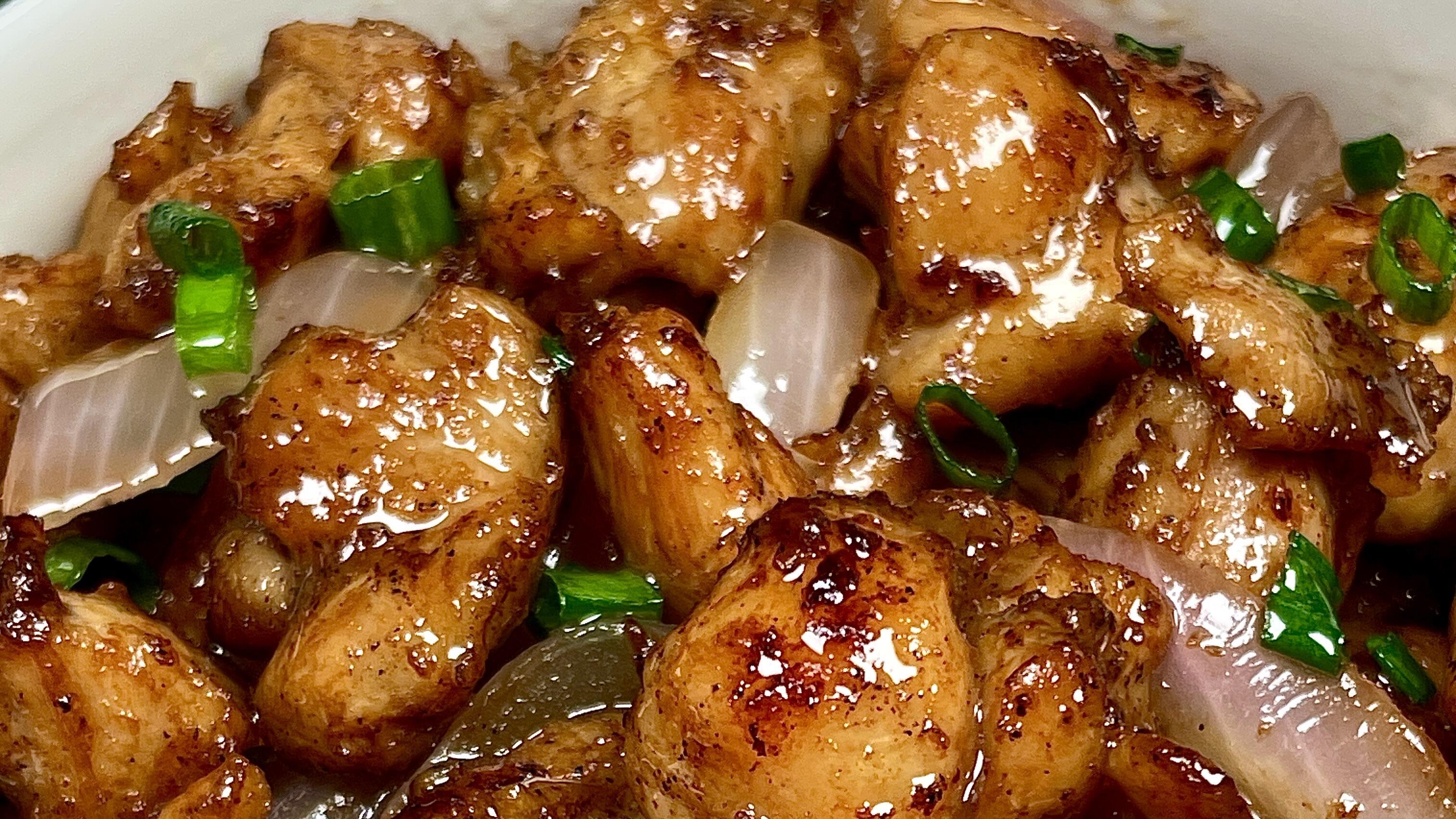 洋葱炒鸡腿肉：干饭人的超级下饭神器