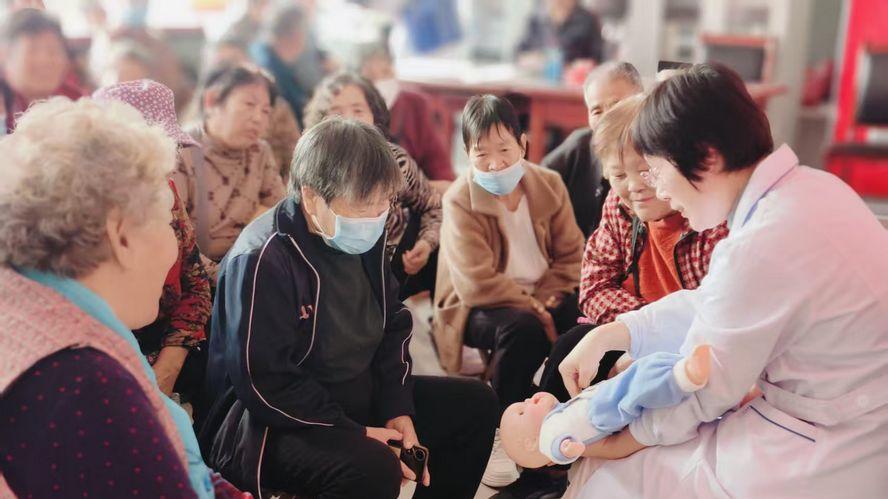 急救知识送到家门口！桓台县索镇街道西镇社区居民直呼“实用”