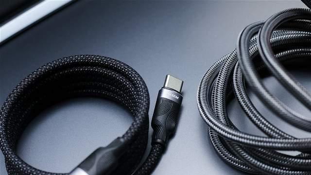 不纠结自收纳，聪明的充电线自己会整理：西圣磁吸百瓦充电线上手