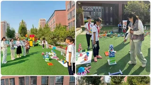 唐山市吴家庄小学第四届大型魔尺创意组合造型大赛成功举行