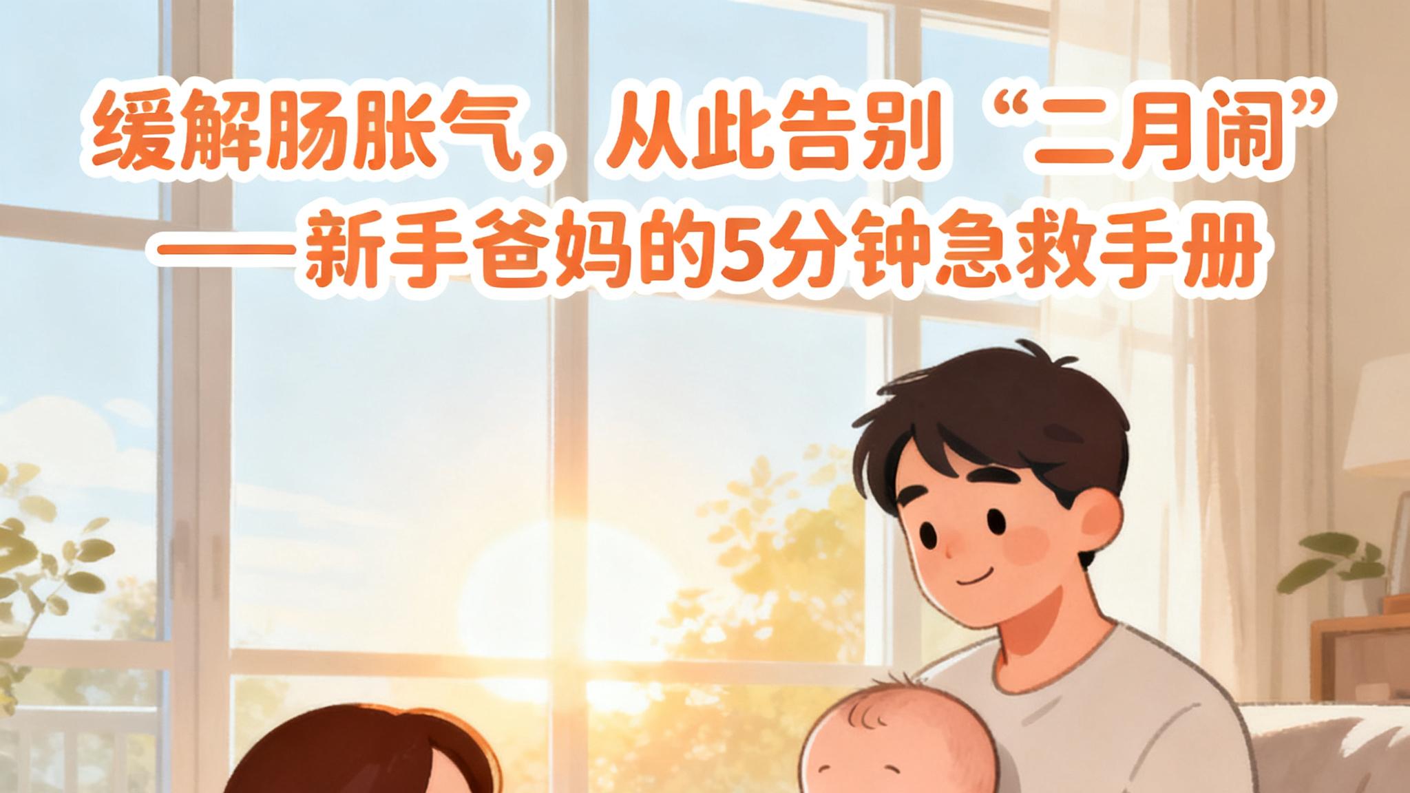 缓解肠胀气，从此告别“二月闹”——新手爸妈的5分钟急救手册