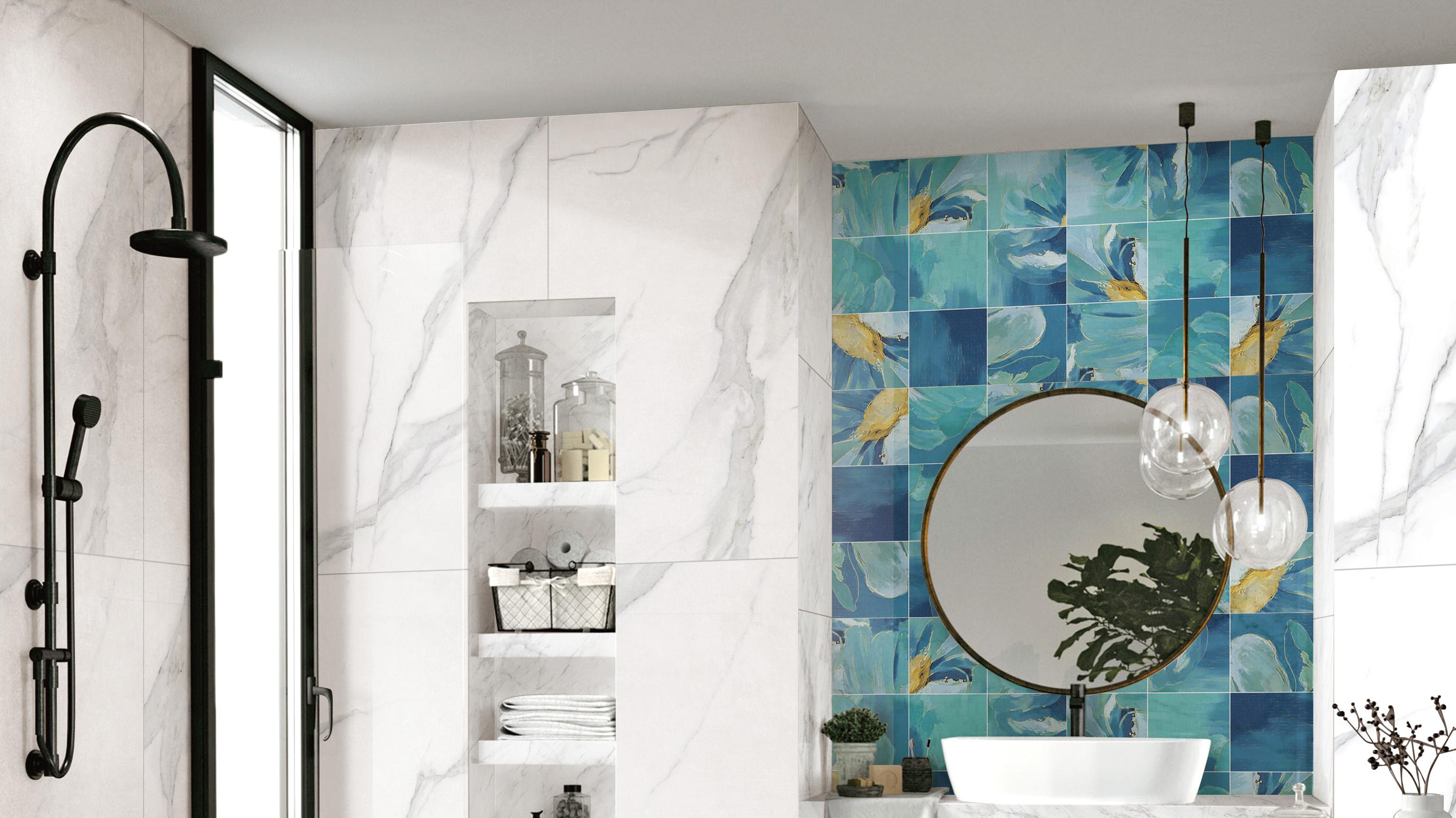 “蓝调浪漫诗”国际瓷砖品牌的设计理念与选材美学