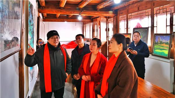 “春回巳岁 墨舞晋驿”侯马市迎新春书法美术摄影作品展在张少开展