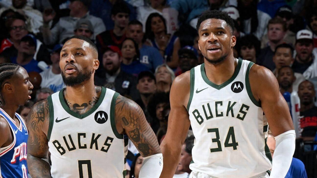 「NBA季后赛」步行者VS雄鹿 利拉德赛季报销，字母哥离队倒计时？