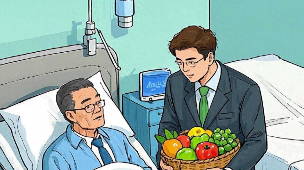 去医院看望领导，面对‘不用带东西’的回答，高情商这样回复