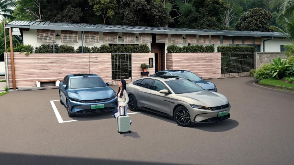 比亚迪"放大招"！汉长续航版降至15.98万，245km纯电+亏电3.44L！合资车慌了！