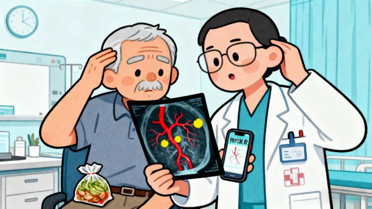 老爸总说 “头晕没事”，直到医生拿出这张血管图
