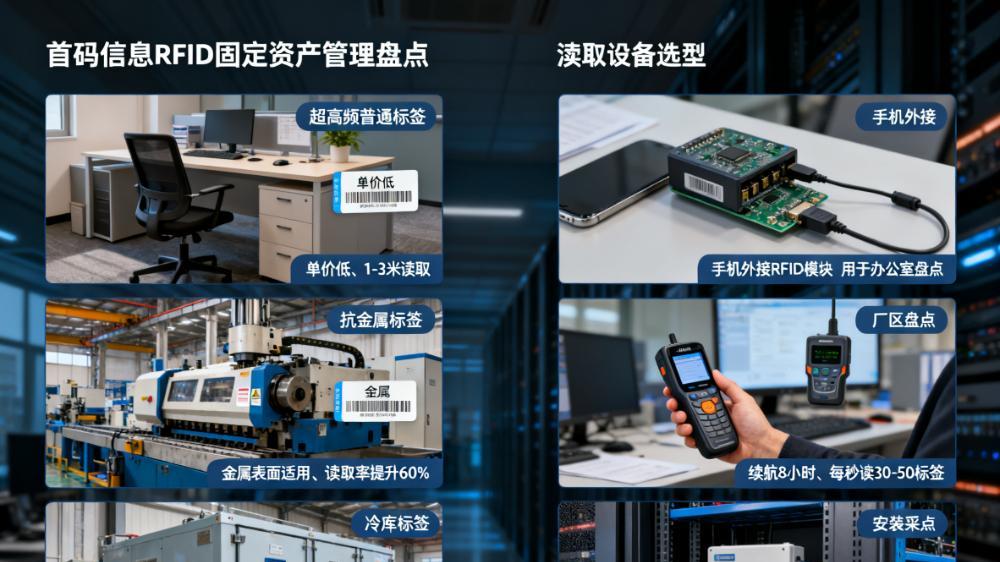 三步实现 RFID 固定资产盘点：从设备选型到数据分析全流程指南