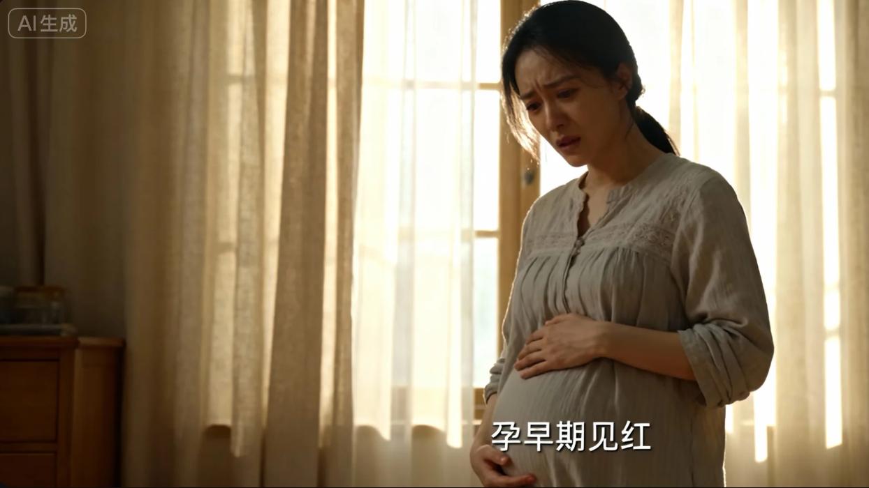 孕早期见红？别慌！5分钟看懂：哪些是“虚惊一场”，哪些是“立即就医”！(附救命对比表)