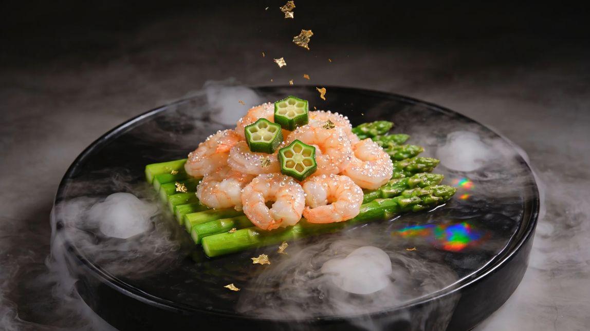 复刻国宴冷盘：鲜芦虾沙律秘技