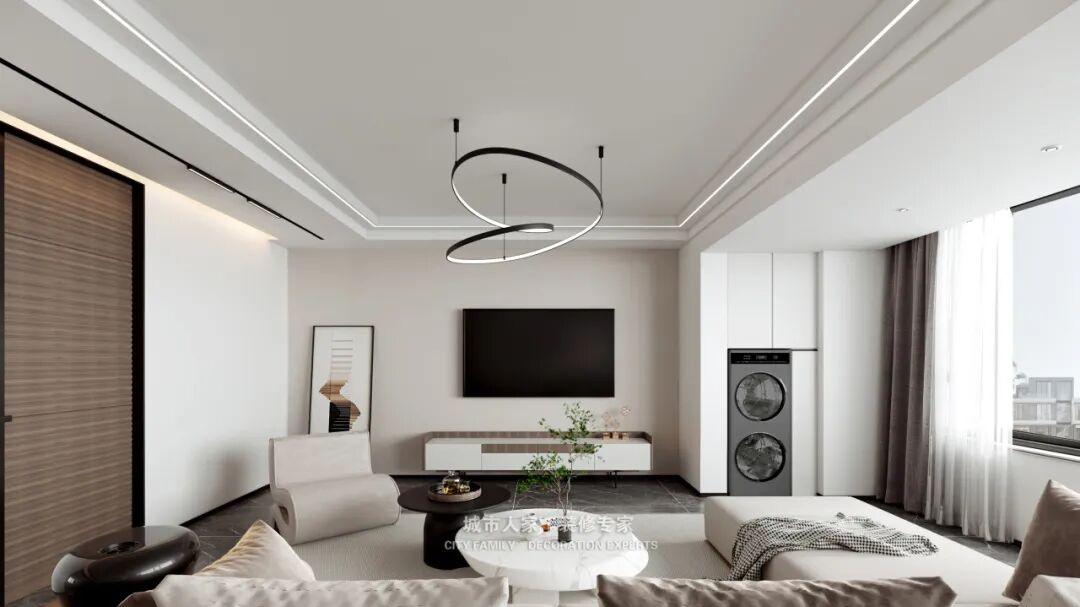 设计效果丨碧桂园复式现代简约，现代简居