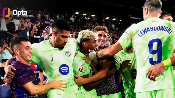 让2追3，补时绝杀！巴萨变身“逆转专家”，一战创造3大纪录！